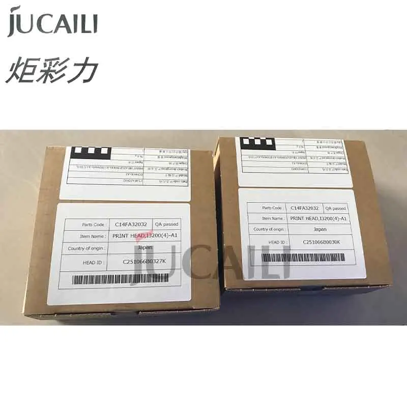 Imagem -06 - Jucaili-cabeça de Impressão de Grande Formato Adequado para Impressora Epson Allwin Xuli I3200-a1 e1 u1 100 Novo Original