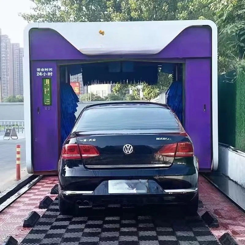Customized New Style 5 Brush System Full Automatic Rollover Car Wash Machine Equipment