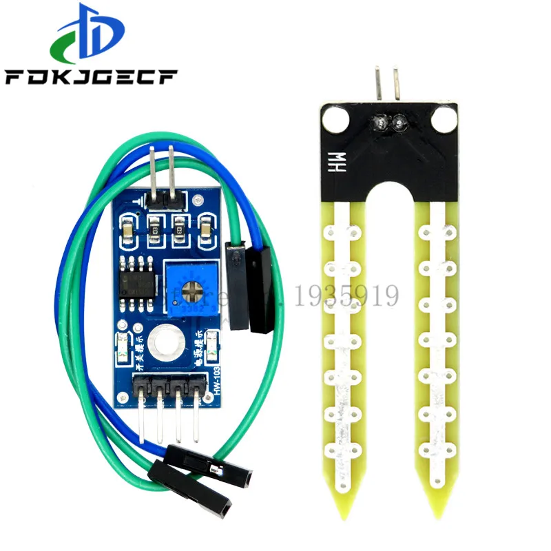 10pcs LM393 Soil Moisture Hygrometer Detection Humidity Sensor Module Development Board DIY Robot Smart Car for arduino