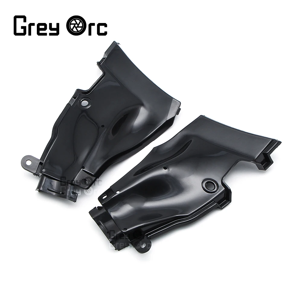 Motorcycle Stamping Air Inlet Pipe Base Plate For Yamaha YZFR1 YZF R1 2009-2014 Accessories Ventilation Pipe view 2
