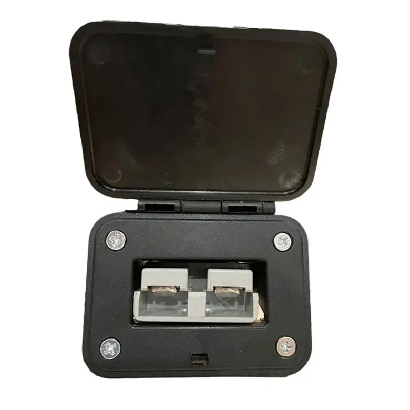 BAAU 1 قطعة 120A لأندرسون التوصيل فلوش جبل قوس لوحة قوس مع غطاء رمادي لقافلة 2 غرز السيارات السفن Pa