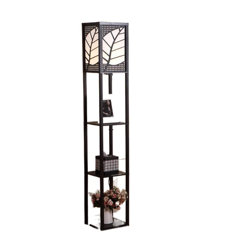 

Chinese floor lamp, shelf bedside bedroom living room tea room