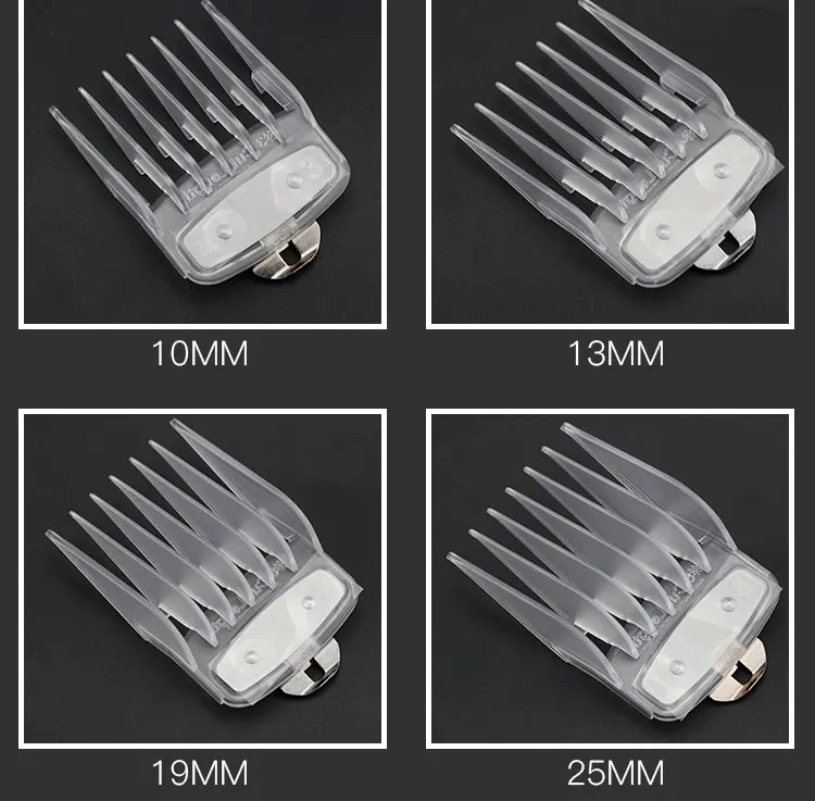 8 Stück/Set Pro Barber Guide Kämme für Wahl Haarschneidemaschine, Haarschnittkamm mit Blisterverpackung, Salon-Haarschneidewerkzeuge – Detail 20