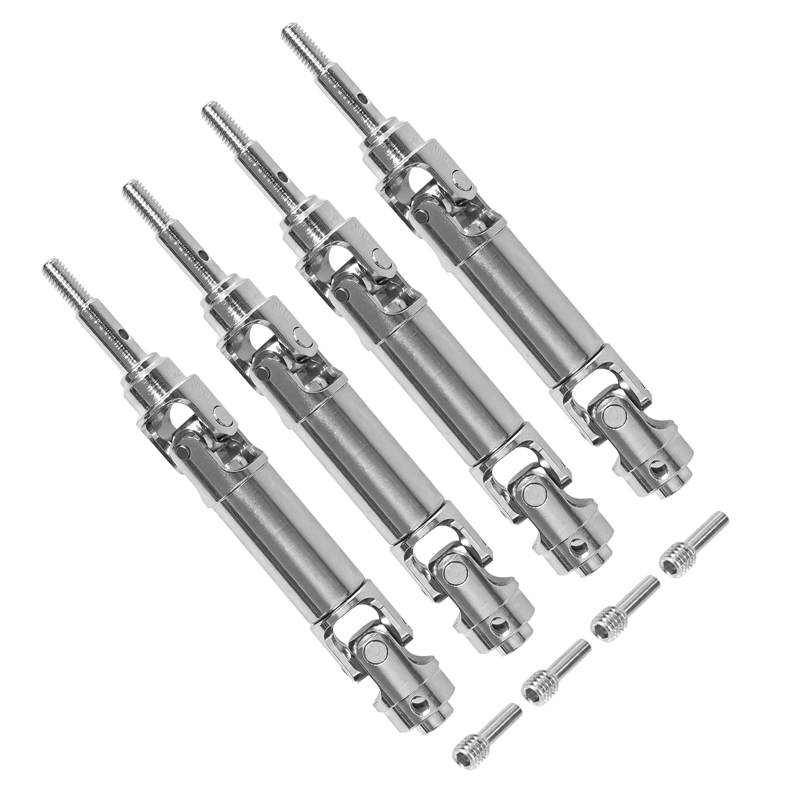 OKHL Uniwersalny metalowy wał napędowy ze stali nierdzewnej CVD 99mm 4 szt. do 1/16 Traxxas Mini XRT VXL-3s 108076-1 Akcesoria do RC Crawlerów