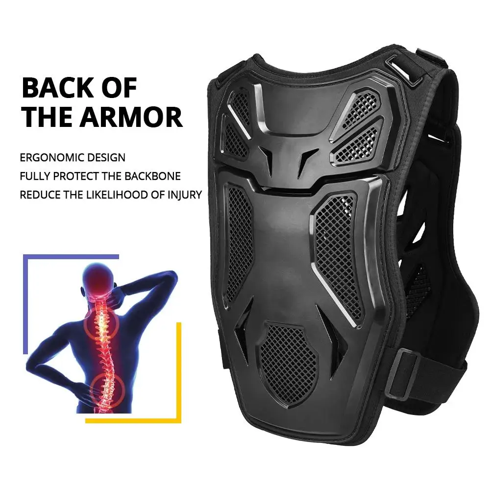 

Summer Motorcycle Armor Vest Men Motorbike Chest Back Protector Vest Anti-Fall Moto Riding Clothing Outdoor Motorcycle Equipment