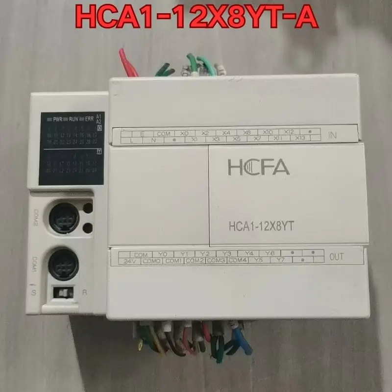 Second-hand HCA1-12X8YT-A PLC controller function test is normal