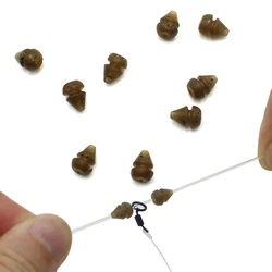 30PCS Carp Fishing Accessories Chod Helicopter Beads Carp Line Stop Rigs Quick Change Bead For Carp Fishing Tackle Equipment