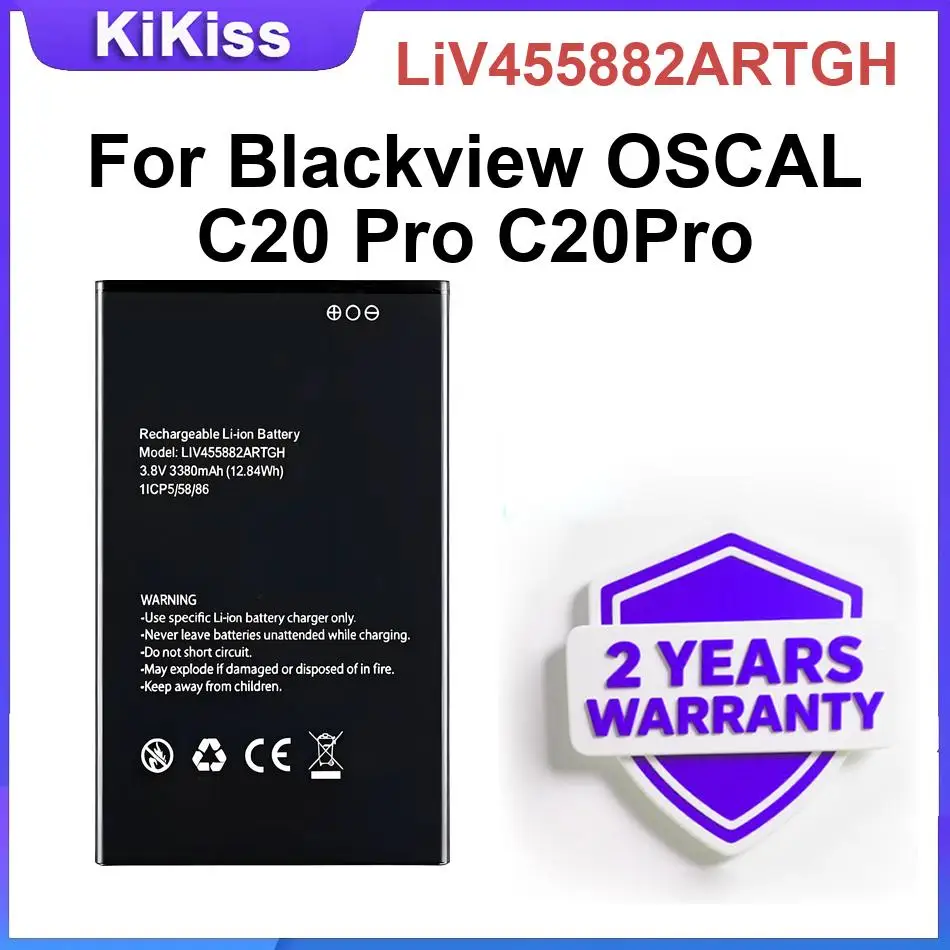 Mobile Phone Battery oscal c20 pro(LiV455882ARTGH) For Blackview OSCAL C20 Pro C20Pro Li-ion Polymer Batteries