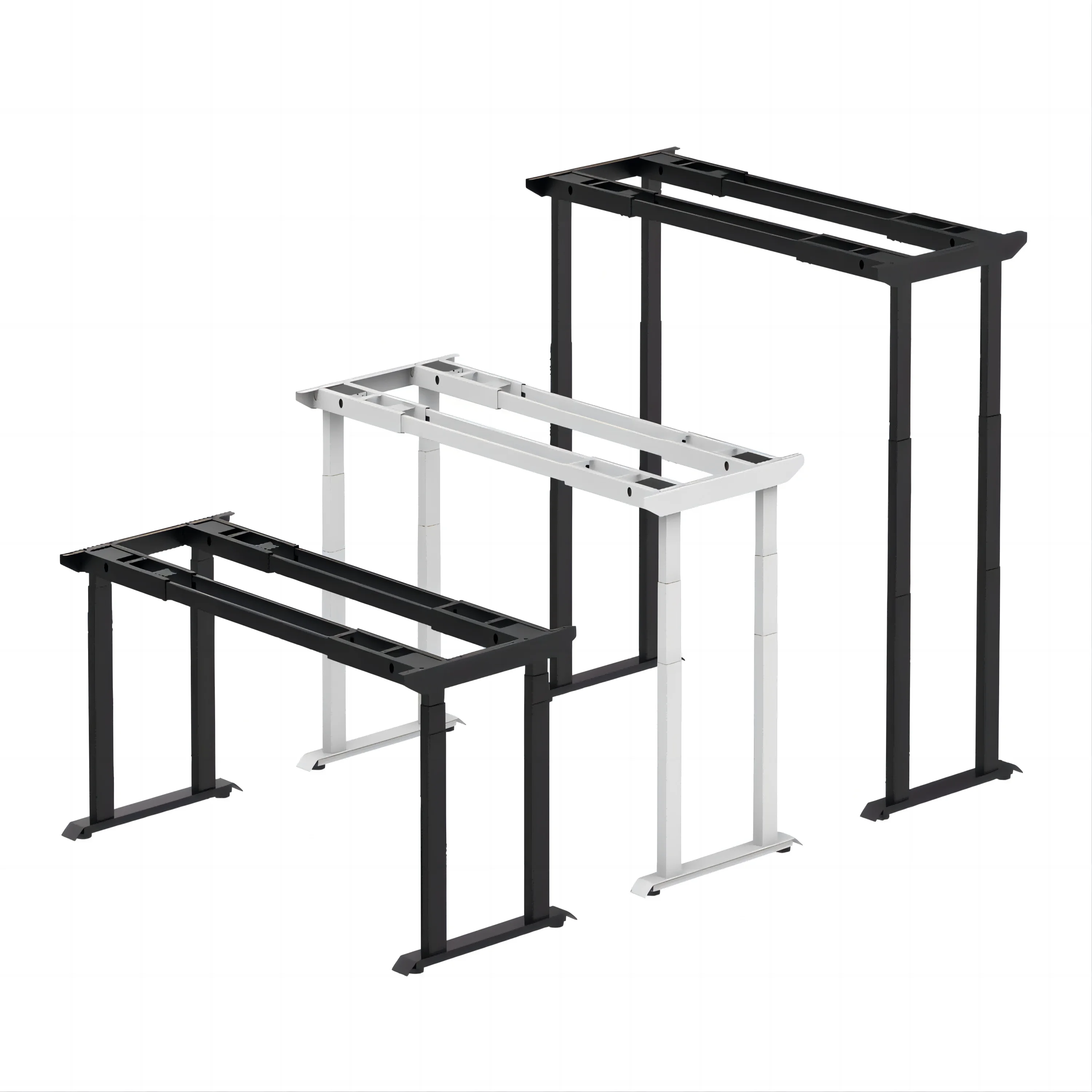 

Large Standing Desk Height Adjustable Home Office Desk With Intelligent Lifting System Dual Motors High Load Capacity 4 Leg Lift