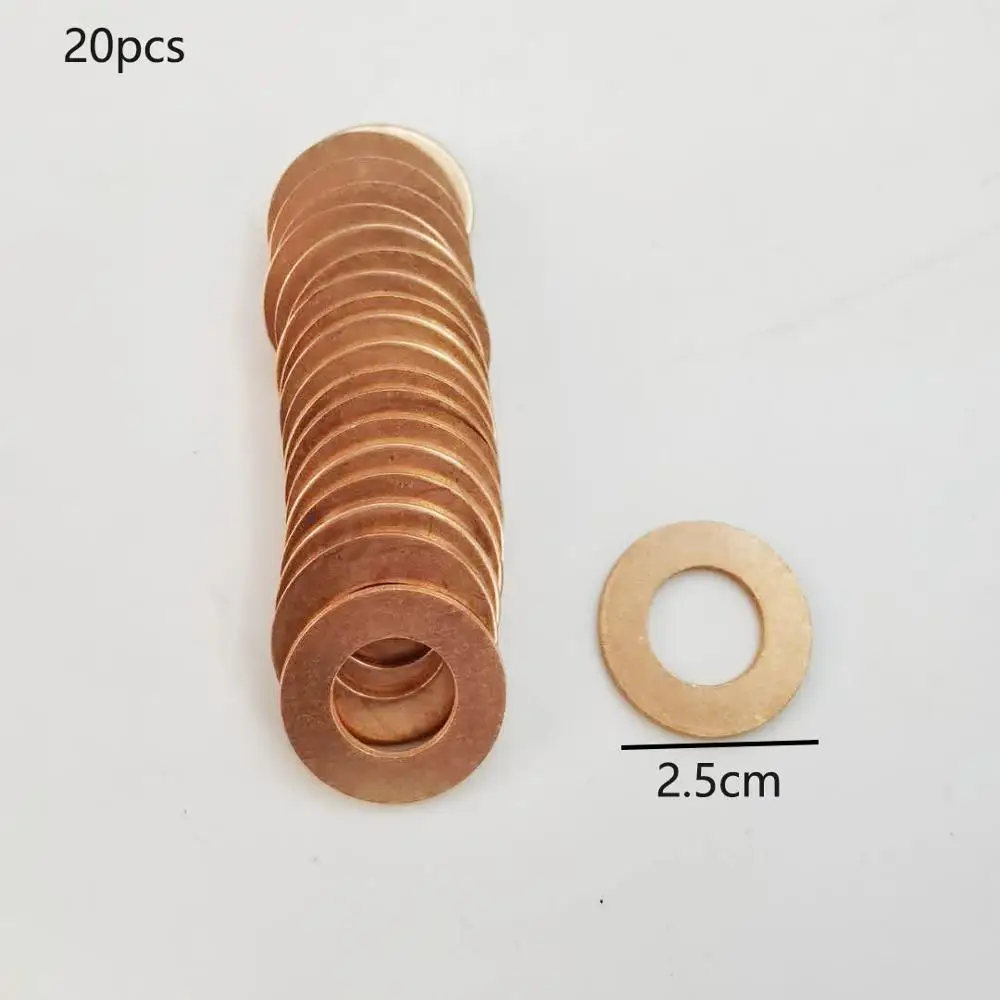 100Pcs High Quality Pulling Pads Washer Kits Copper Plated Steel Consumables Suitable For Spotter Welder Car Accessories