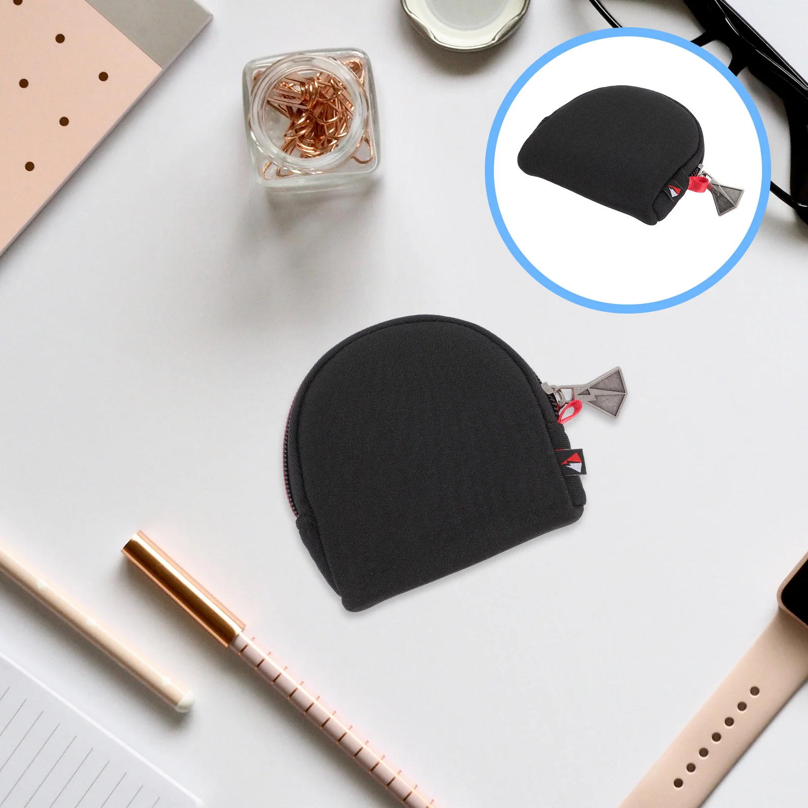 

Camera Filter Pouch Neoprene Foldable Lens Storage Bag For Outdoor Travel Portable Lightweight Lens Pouch Protective Case