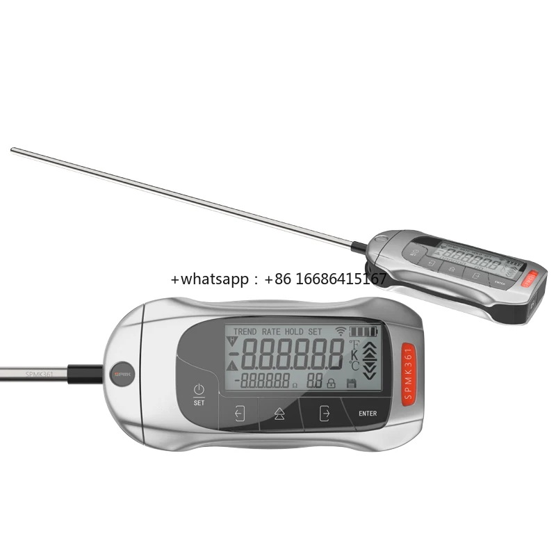 

Digital Portable Thermometer High Precision Handle Digital Temperature Testing Equipment