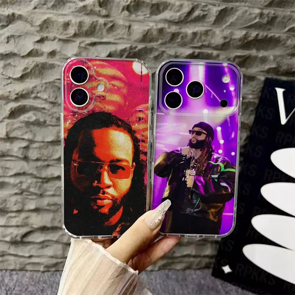 Singer P-Partynextfunda de teléfono para iPhone 6,16,15,14,13,12,11,17 Pro,Max,Plus,X,XS,XR,SE,Mini cubierta suave transparente