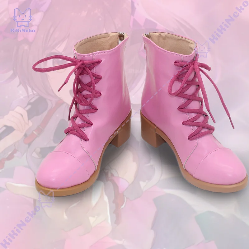 Game Umamusume Smart Falcon Cosplay Boots Idol High Heels Custom Made Shoes For Halloween Comicon Party Adult Women