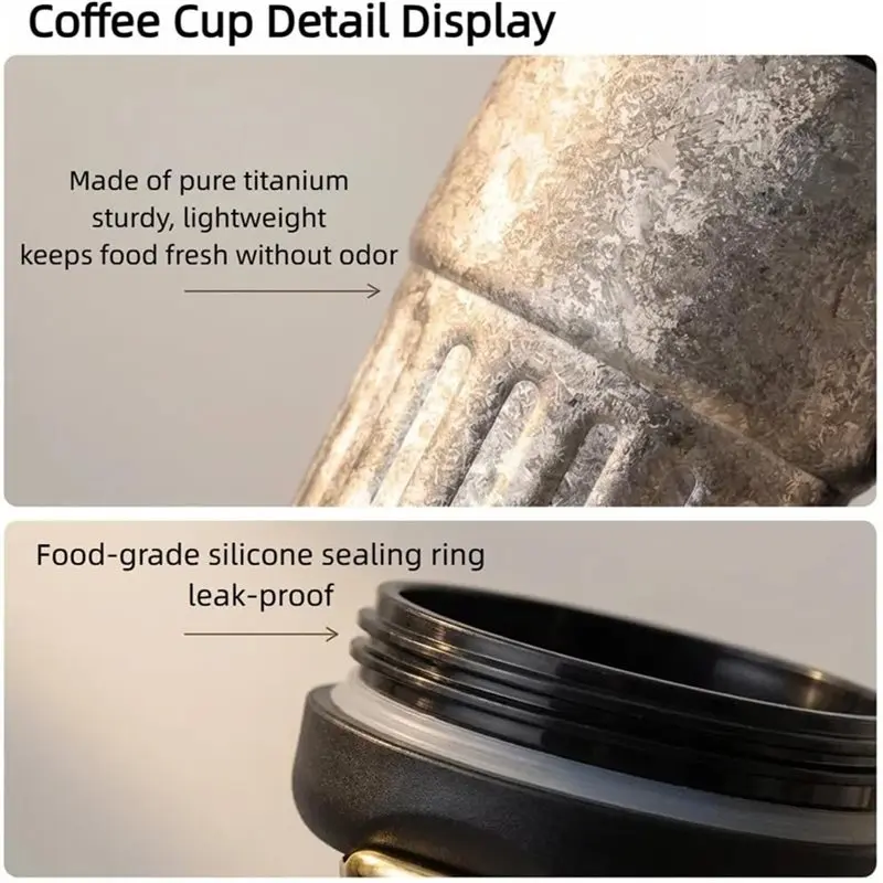 A59Z-Travel Coffee Mug 420Ml, Vacuum Insulated Tumbler With Lid & LED Smart Temperature Display, Leak-Proof For Outdoor Use