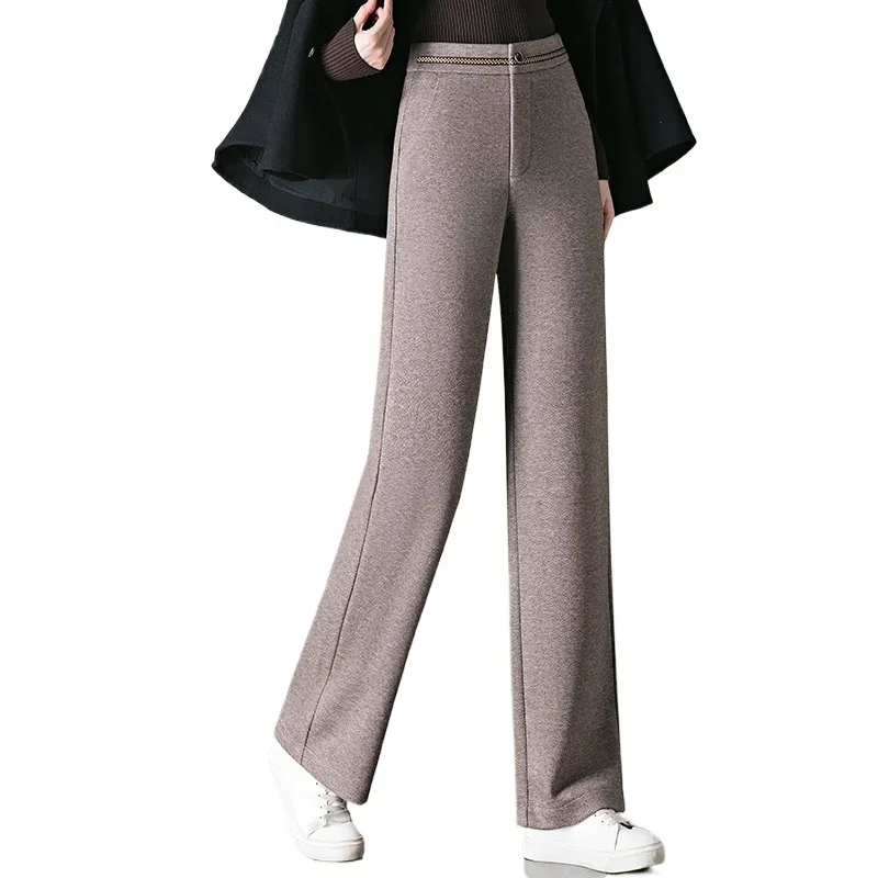 

Winter Women's Micro Flare Pants, High-waisted Slightly Elastic Trousers, Fashion Casual Pant, Asian Size 27-32, 2025 New