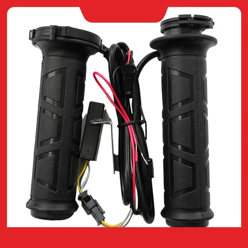 

2PCS 7/8 Motorcycle Heated Handlebar Electric Hot Grips 12V Handle Motorcycle Accessories