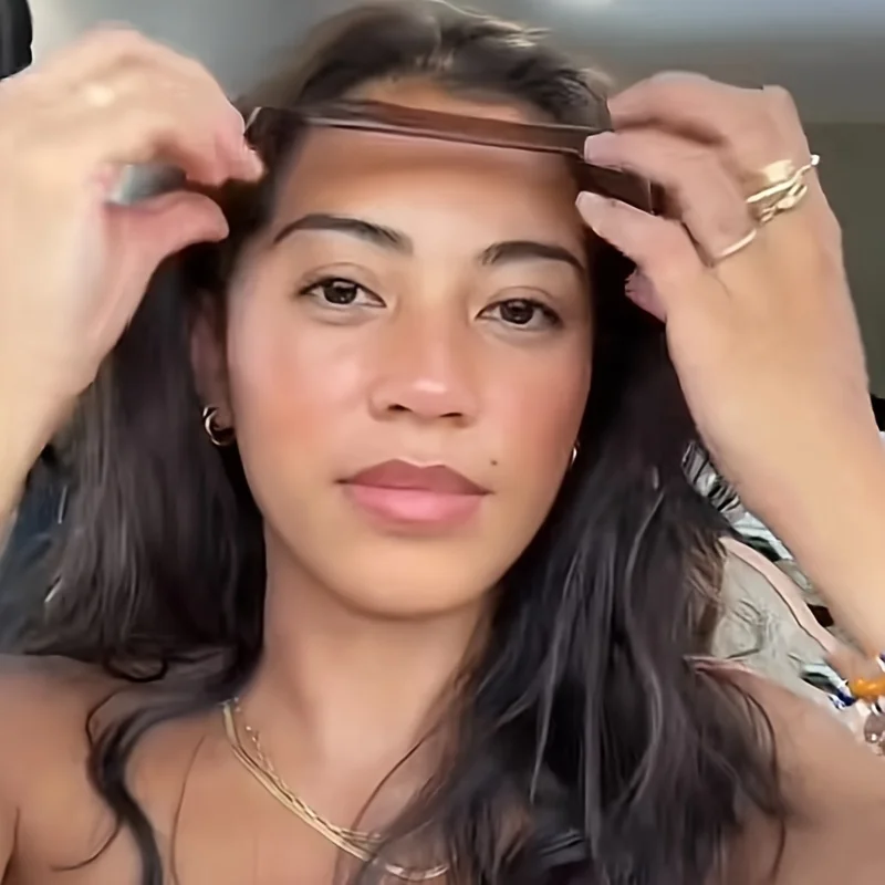 

Fashion Square Glasses Shape Headband for Women,Non-slip Matte Hair Accessory Hoop,Simple Matte Hairband for Thick&Thin Hair