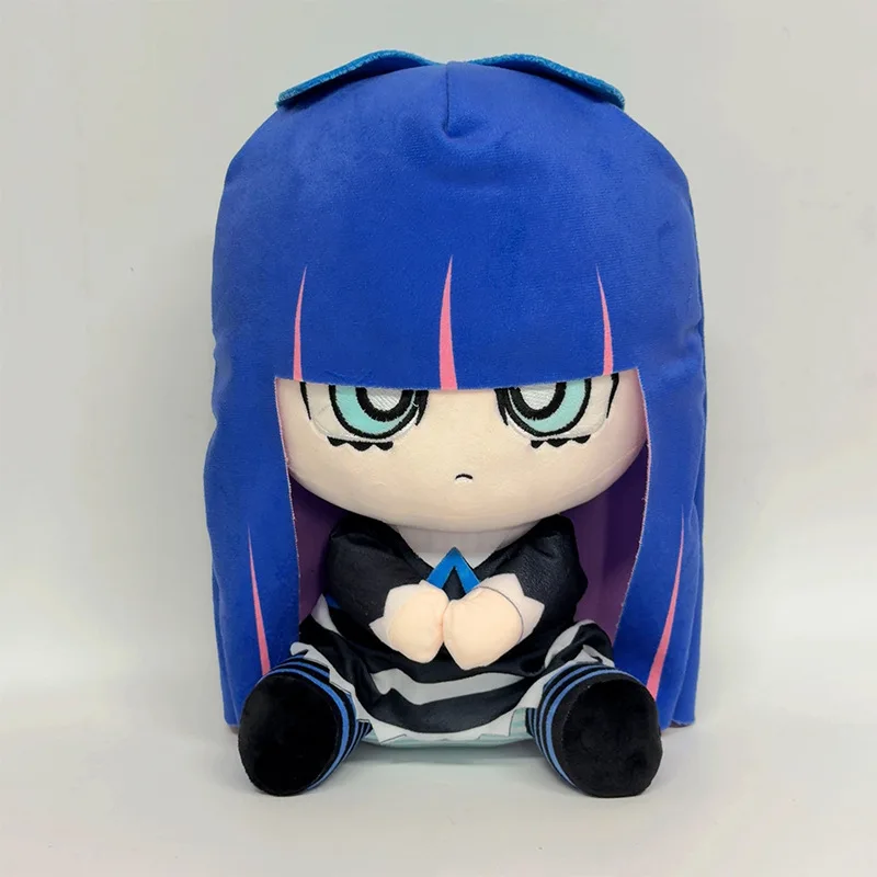 

New Stocking Anime Peripheral 30cm Plush Doll Panty & Stocking With Garterbelt Collectible Stuffed Anime Fans Desktop Decor Gift