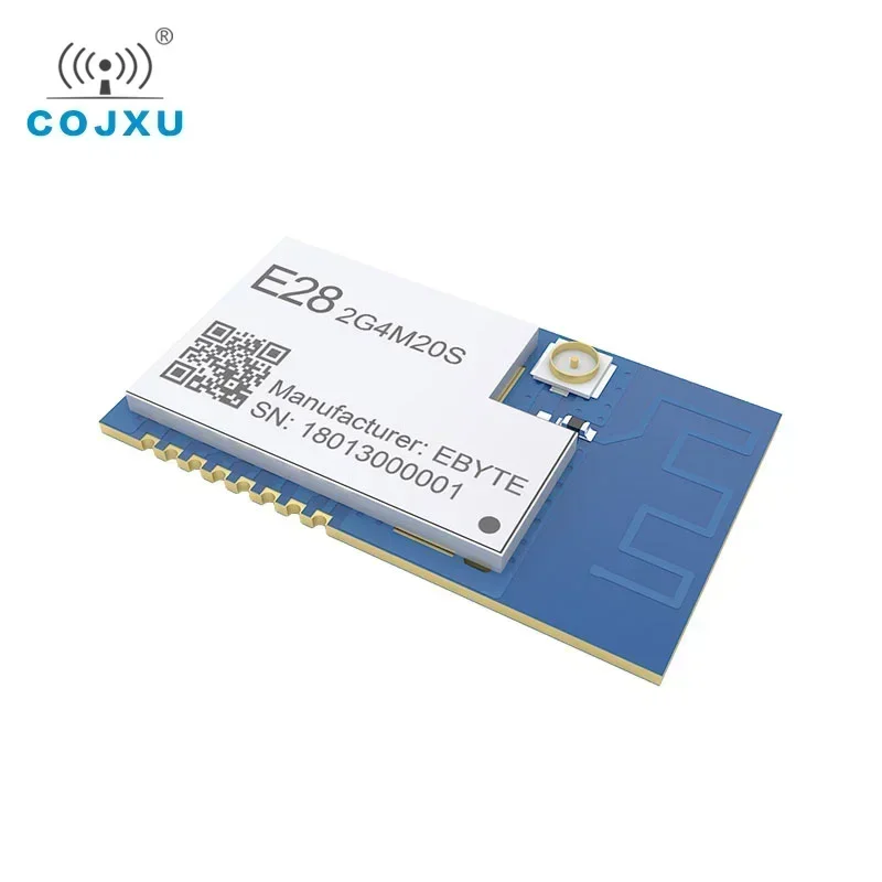 E28-2G4M20S SX1281 2.4GHz 100MW LoRa Modul Bluetooth Nirkabel RF Transceiver SPI Jarak Jauh BLE RF Pemancar 2.4G Penerima