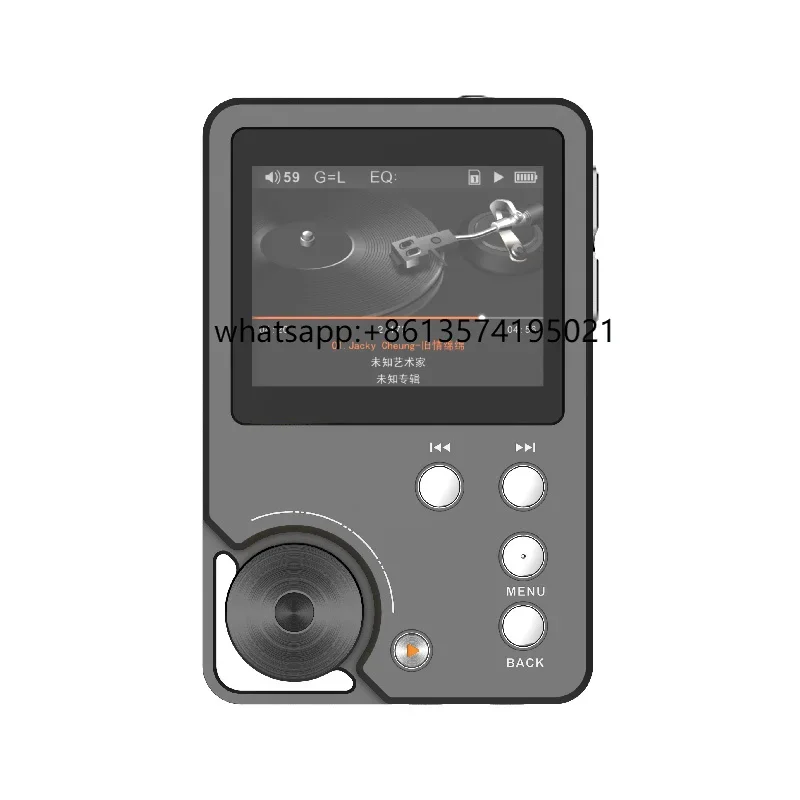 

TFactory Supplier High Sound Quality Lossless DSD526 Aluminum Alloy Fuselage Walkman MP3 Music Player With TF Card