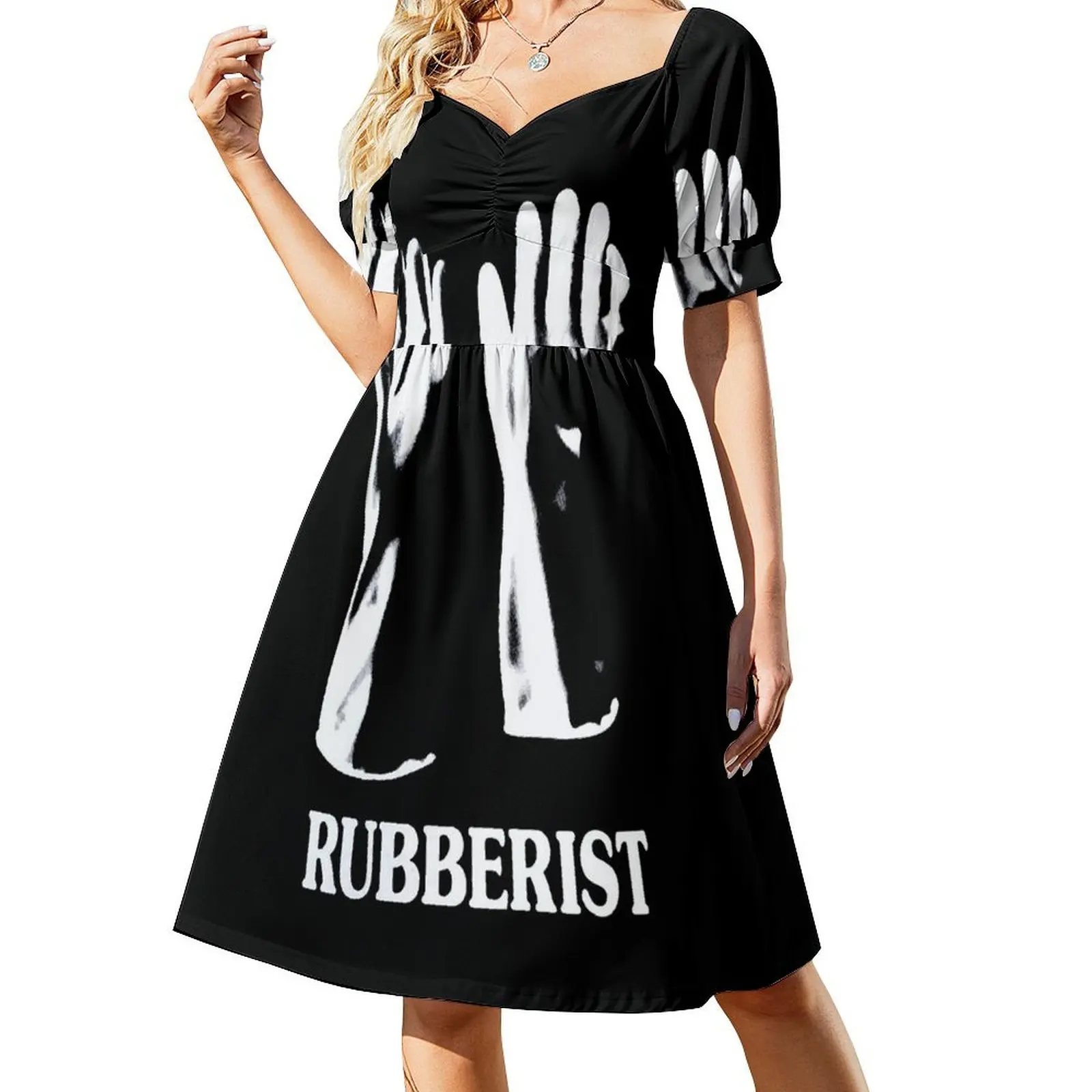

Creative Popular Gloves Rubberist Funny Custom Favorite Dress luxury woman party dress womens dress Woman's evening