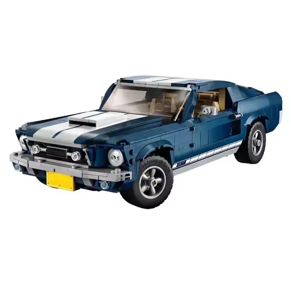 

New 21047 Ford Mustangs Sports Racing Car Model Compatible With 10265 Building Blocks Bricks DIY Toys For Boys Gifts