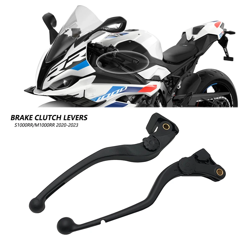 

Motorcycle Aluminum Brake Clutch Levers Handlebar Grips For BMW S1000RR M1000RR S 1000 RR M 1000 RR 2020-2023 2021 2022