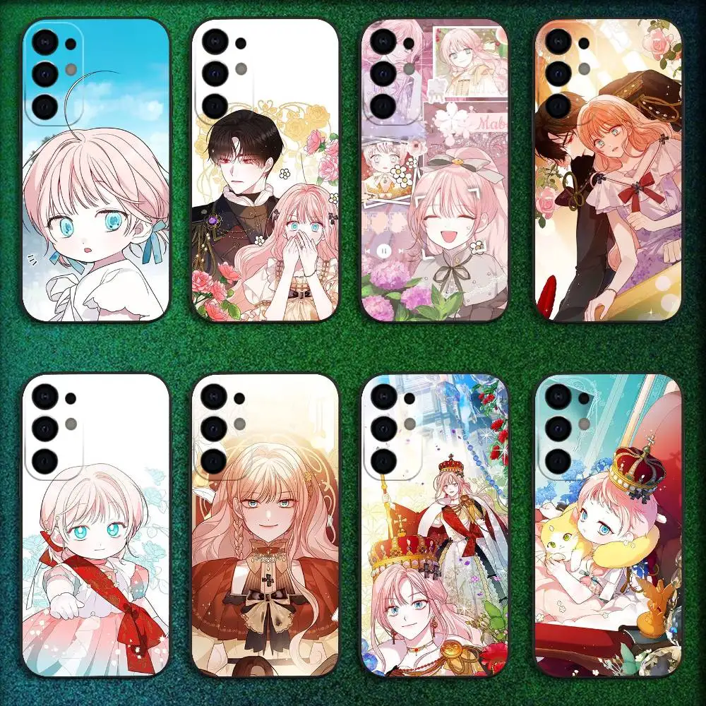 

Manga Baby T-Tyrant Phone Case For Samsung S25,S24,S21,S22,S23,S30,Ultra,S20,Plus,Fe,Lite,5G Black Cover