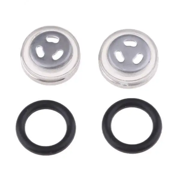 

2X Motorcycle Bike Brake Master Cylinder Reservoir Sight Mirror Gasket 12mm