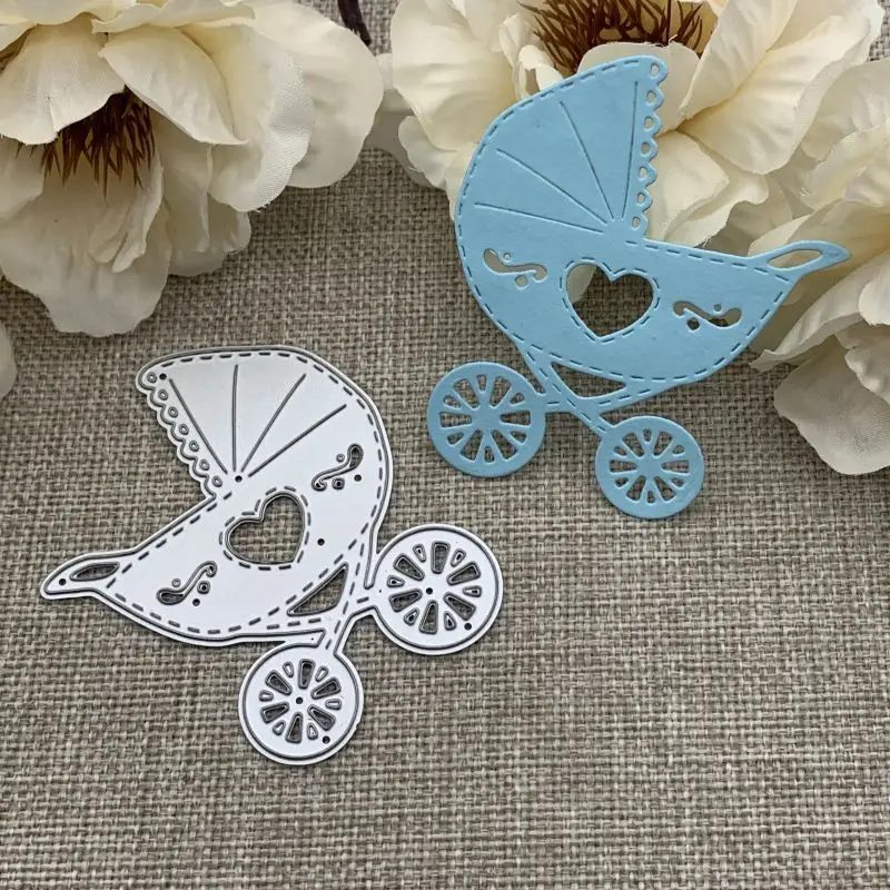 Baby trolley Metal Cutting Dies For DIY Scrapbooking Decorative Embossing Handcraft Die Cutting Template Mold