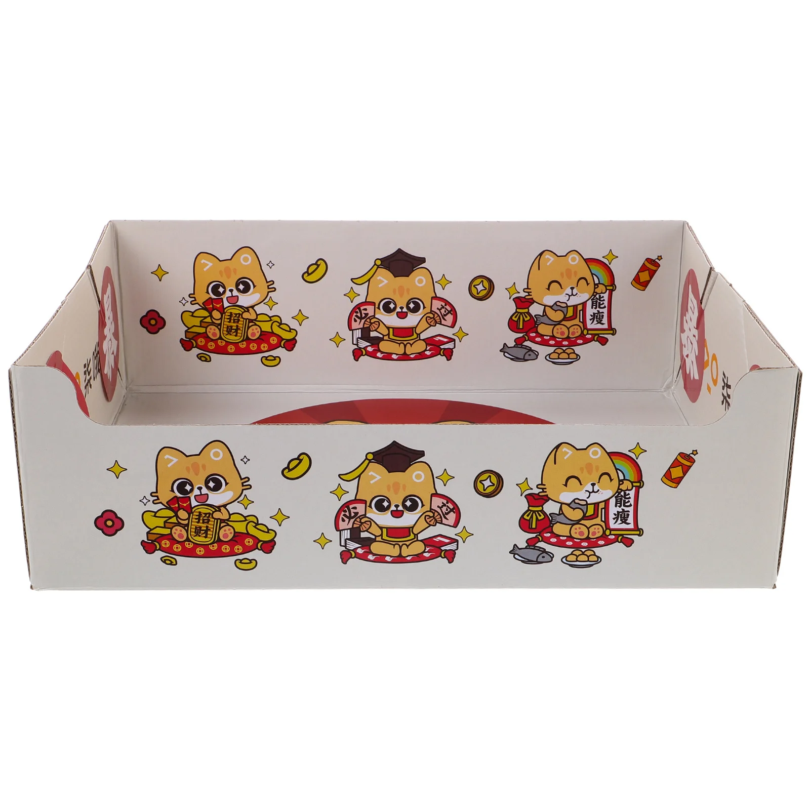 

Portable Foldable Cat Litter Box Collapsible Travel Disposable Paper Pet Litter Tray Small Kitten Use Outdoor Indoor