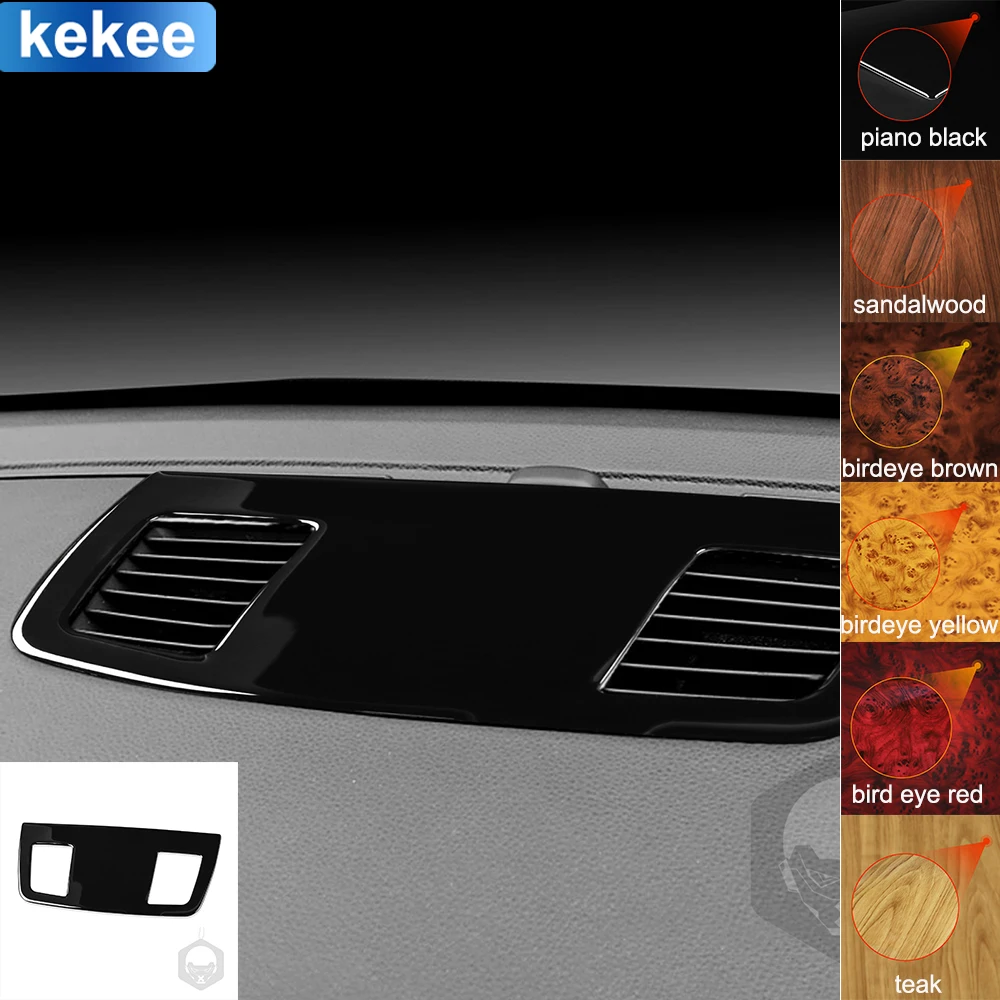 

For BMW 3 Series E90 E92 E93 2005-2012 Dashboard Air Outlet Trim Frame Cover Piano Black Stickers Car Interior Accessories
