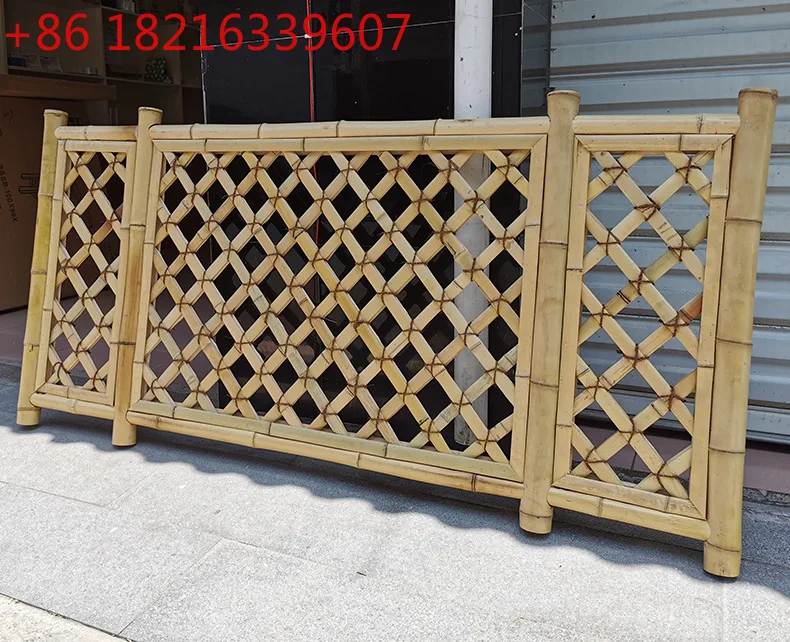 

Садовая ширма, бамбуковый забор, овощные садовые ворота, двор, перегородка, бытовая цельная древесина