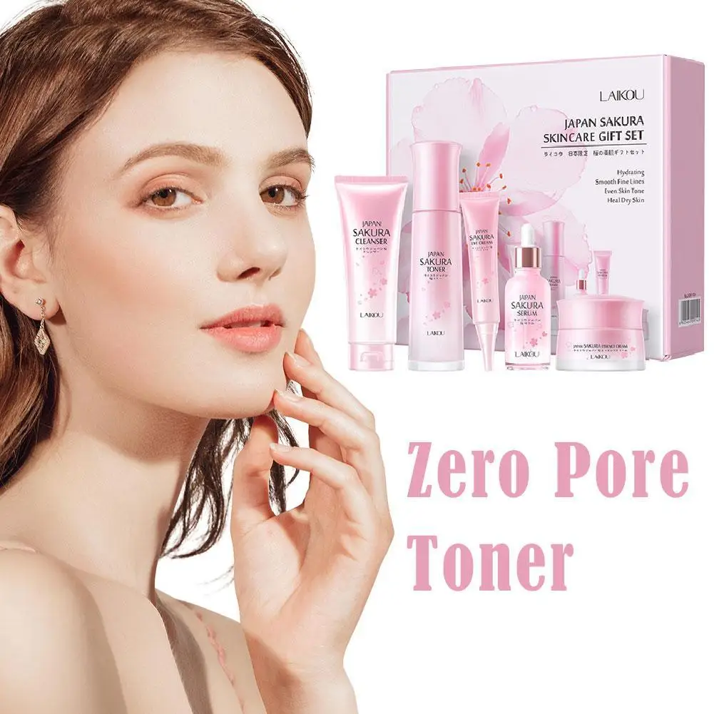 laikou-blossom-confezione-regalo-per-la-cura-della-pelle-scatola-idratante-da-5-pezzi-set-di-layout-in-vetro-set-regalo-per-la-cura-della-pelle-sakura-cura-della-pelle-cremosa