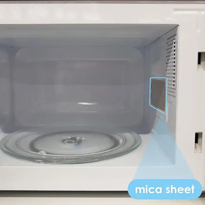 5/10pcs For Hair Dryers,Toasters, And Heaters Microwave Oven Mica Sheet Waveguide Cover Plate Universal Cuttable Heat-Resistant