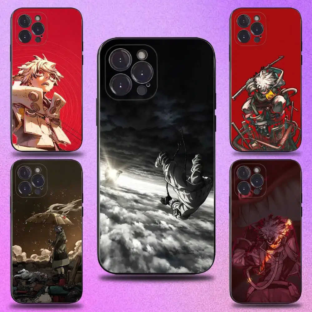 

Anime G-Gachiakuta Phone Case For iPhone 16,15,14,13,12,11 Plus,Pro Max,XS,X,XR,SE,Mini,8,7,Soft Silicone Black Cover