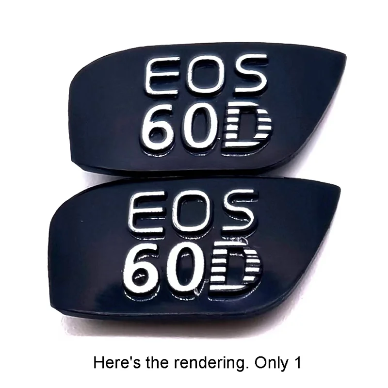 A13E-For Canon Cover Fuselage Name Plate For EOS60D Tag Plate Nameplate Camera Repair Parts