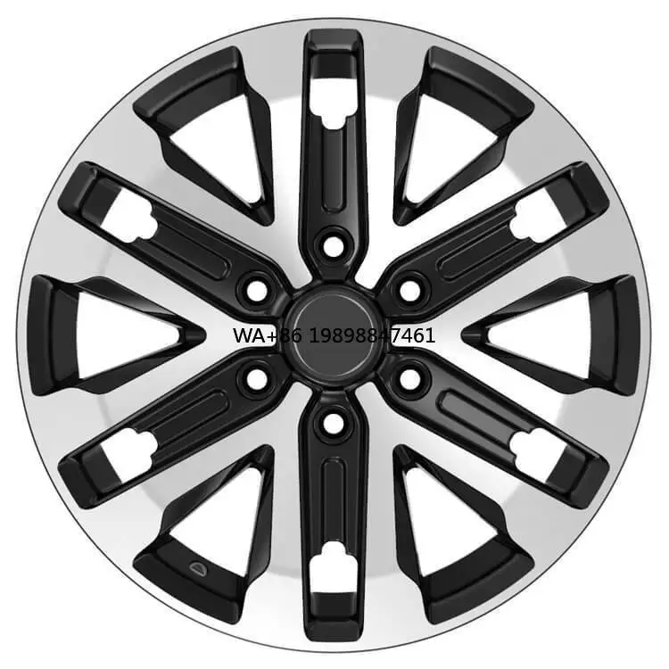 

New 30mm Aluminum Alloy Forged Riding Wheels Multi Spoke Black Finish Universal Fitment PCD 135 Width 9