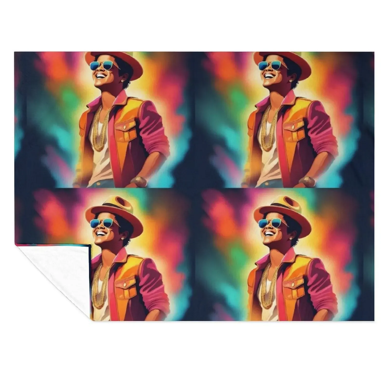 

Bruno Mars - Premium, High Quality, Vibrant Throw Blanket Quilt Sofa Travel heavy to sleep Blankets
