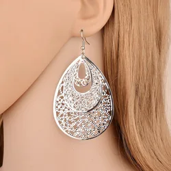 Trendy Drop Earrings Bohemia Long Earrings Women Irregular Sexy Girls Jewelry Fashion Punk Metal Tassel Earrings 2022 Earings