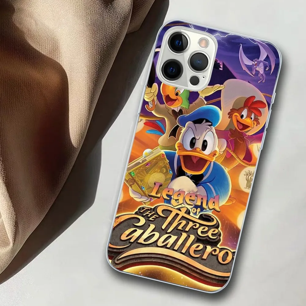 Disney The Three Caballeros  Phone Case For iPhone 15 14 11 12 13 Mini Pro XS Max Cover 6 7 8 Plus X XR SE 2020 Funda Shell