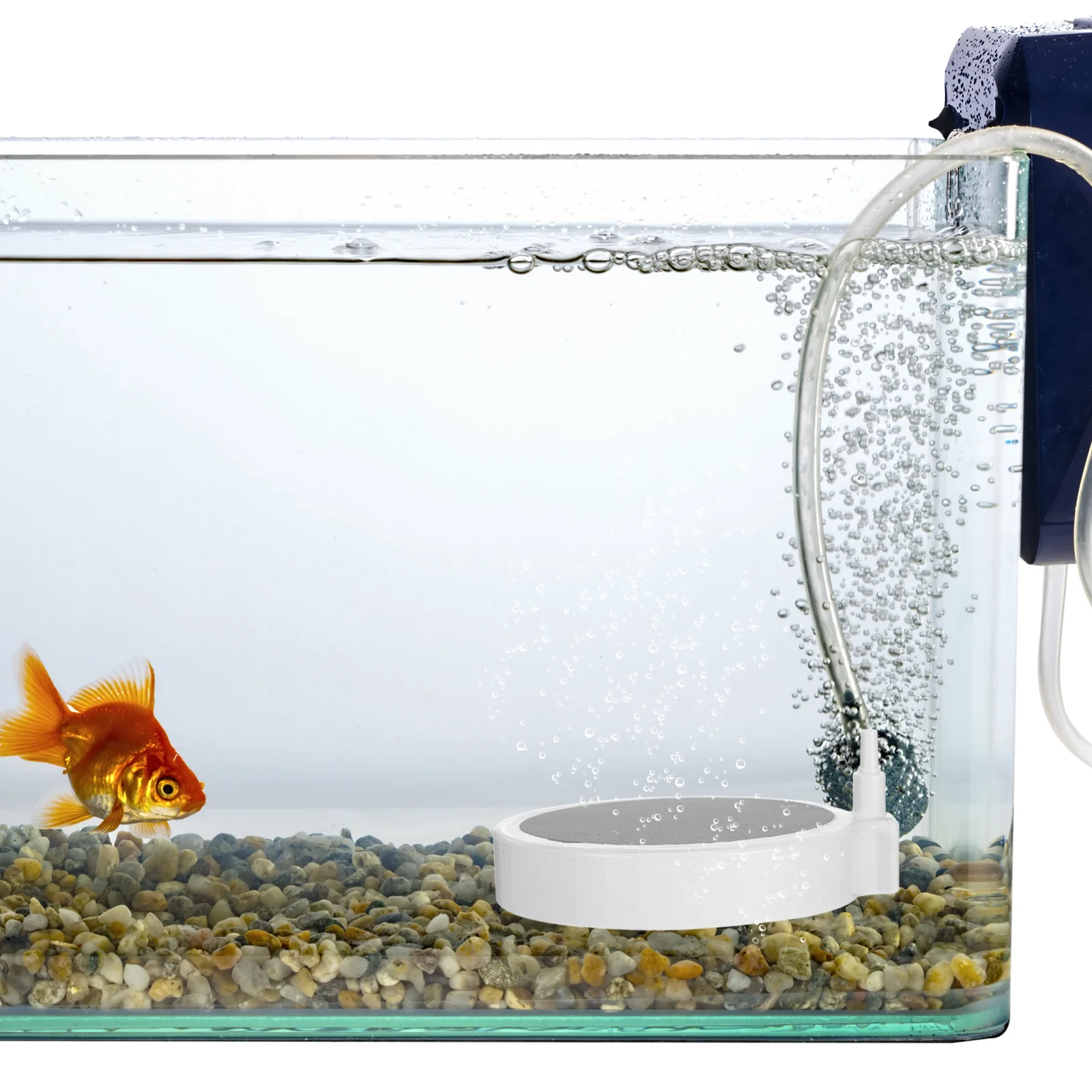 

Тихий резервуар, воздушный барботер, кислородный диффузор для небольших аквариумов, домашнего офиса, распылительный пузырьковый камень, низкая энергия, нано-пузырь