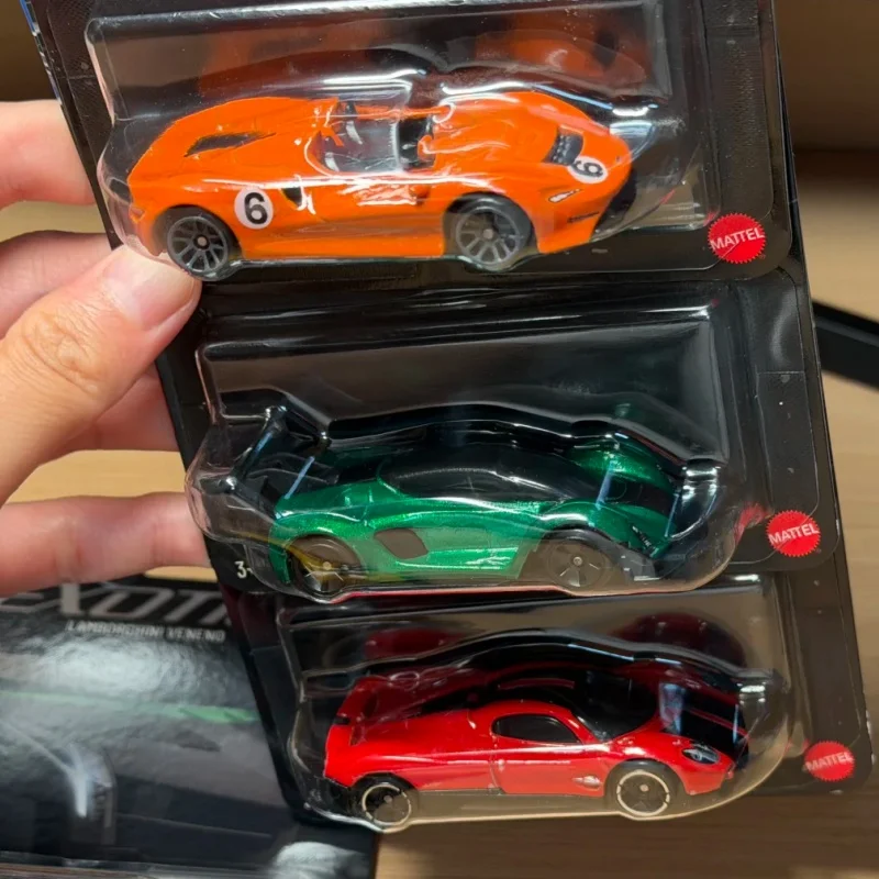Hot Wheels Diecast Alloy Car Model Gdg44 Silver Series Exotics Lamborghini Veneno Ferrari Laferrari Pagani Utopia Mclaren Elva