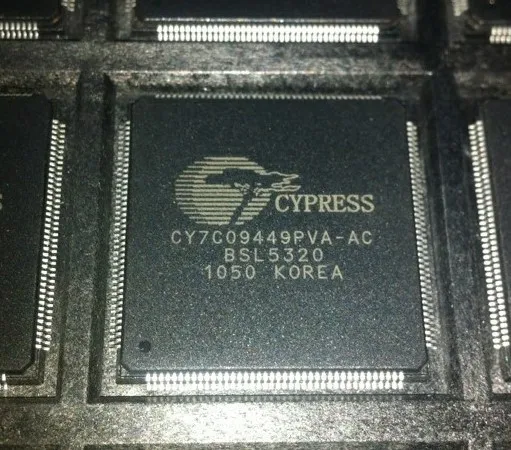 1~10pcs/lot CY7C09449PVA-AC CY7C09449PV-AC CY7C09449 QFP160 100% Brand New Original