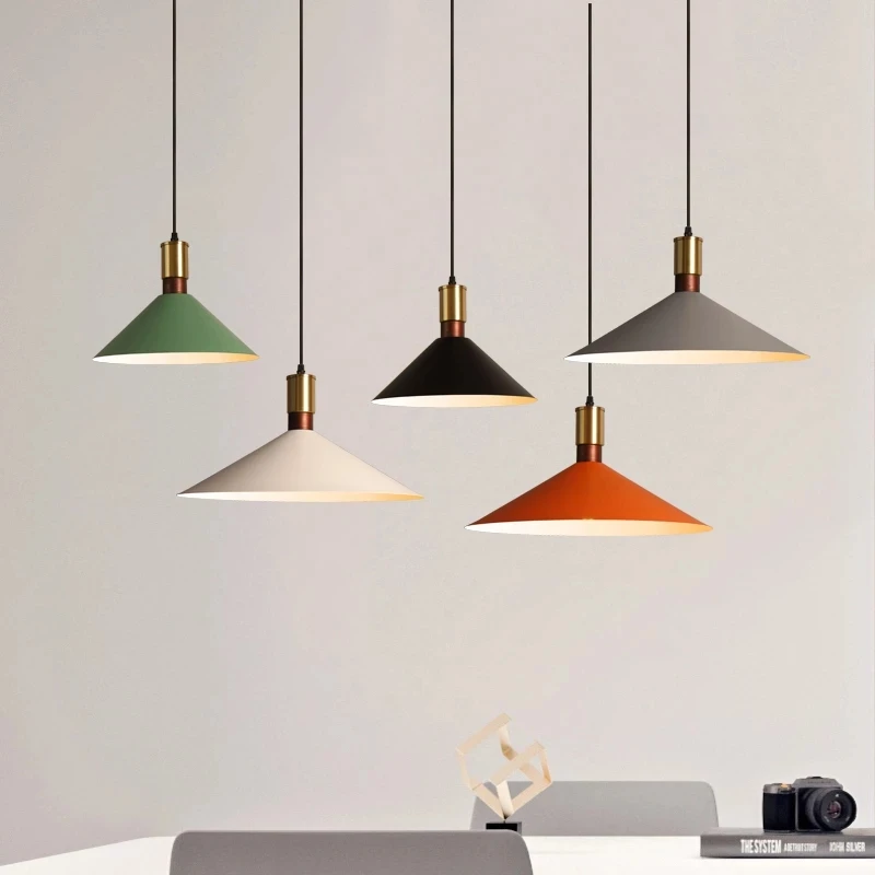 

Simple Nordic LED Pendant Light Modern Style Lustre Ceiling Hanging Lamps for Restaurant Dining table Home Decoration Fixture