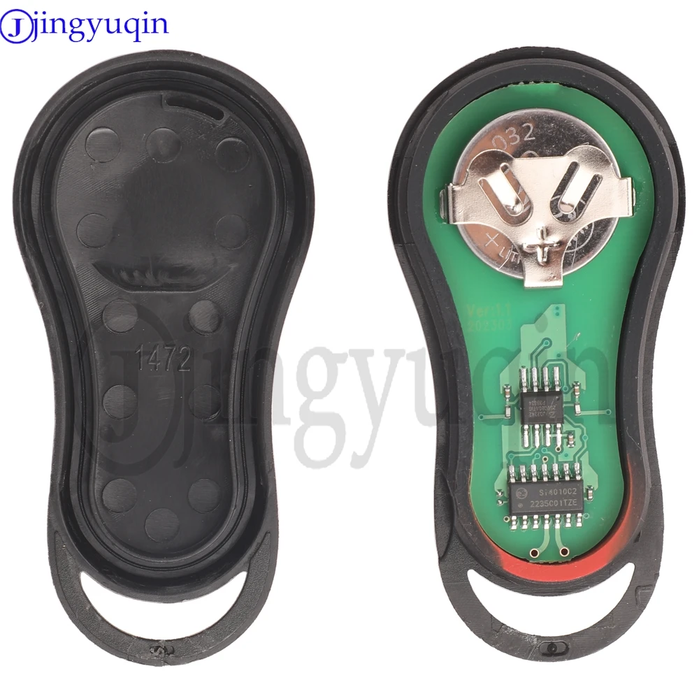 Jingyuqin 315 MHz Chiave A Distanza GQ43VT9T Per Jeep Grand Cherokee 1998 1999 2000 2001 2002 2003 2004 Chrysler CONCORDE 3/4 Bottoni