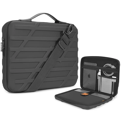 NIDOO Estuche de transporte bolsa protectora dura para portátil para Macbook Notebook de 13 ""14"" 15,6 ""16"" bolsa impermeable a prueba de golpes para ordenador