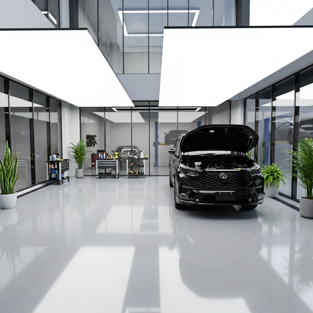 LED Garage Workshop Light for Detailing Polishing Car Wash Barber Shop - High Brightness Portable Work Lamp