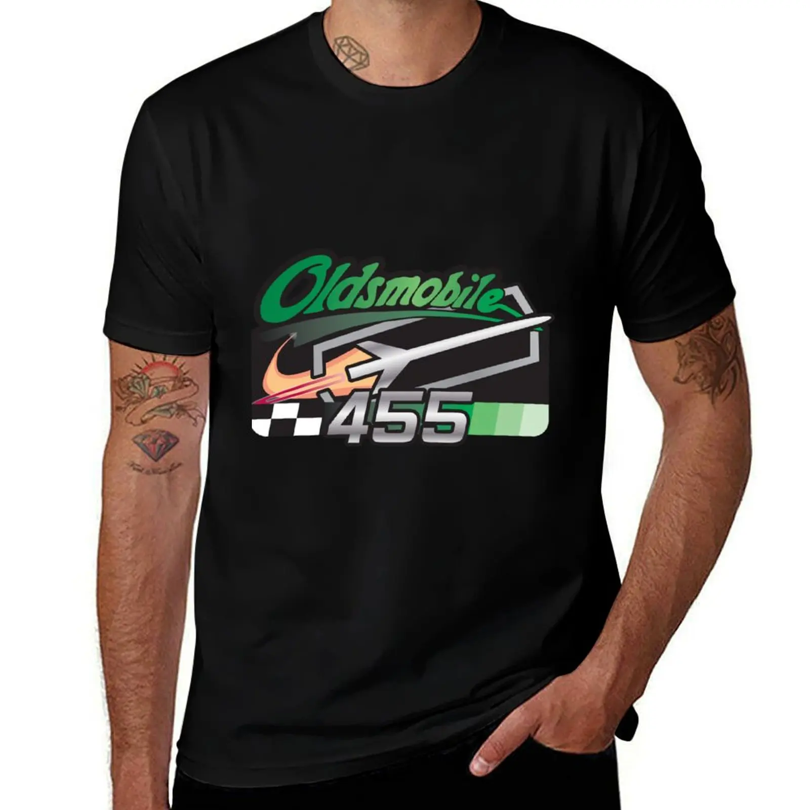 Oldsmobile 455 Rocket Classic T-Shirt gifts for boyfriend basketball graphic tees designer t shirt men